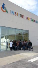 Alumnes postgrau visiten Institutt Guttmann