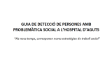 Guia de detecció de persones amb problemàtica social a l'hospital d'aguts