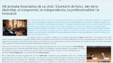 Disponible la newsletter de la VIII Jornada Associativa de La Unió