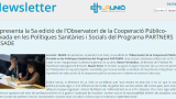 Disponible la Newsletter de la presentació de l'Observatori de la Cooperació Público-Privada en les Polítiques Sanitàries i Socials del Programa PARTNERS d'ESADE