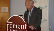 Pere Ibern pronuncia la conferència ‘El repte organitzatiu del nostre sistema de salut’