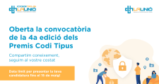 Obrim la convocatòria de la 4a edició dels Premis Codi Tipus