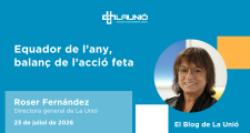 Equador de l’any, balanç de l’acció feta