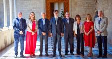 Trobada institucional de La Unió amb el president de la Generalitat de Catalunya
