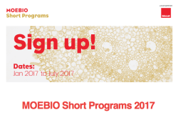MOEBIO Short Programs 2017