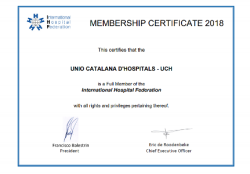 Certificat Full Member IHF 2918