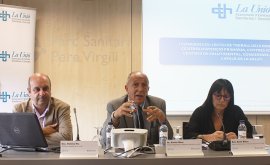 I Plenari de responsables d’Infermeria, Xavier Baro, Josep Fusté, Anna Riera