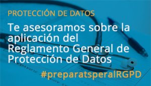 Te asesoramos sobre la aplicación del Reglamento General de Protección de Datos, castellano