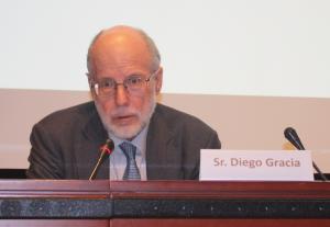 Diego Gracia, director acadèmic de la Fundación Xavier Zubiri