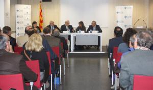 Andreu Mas-Colell a l'Assemblea General de 2014