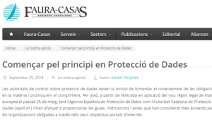 L'ApdCAT ofereix una eina per mantenir i gestionar el Registre d'Activitats de Tractament