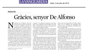 Sobre les paraules del cap de l'Oficina Antifrau