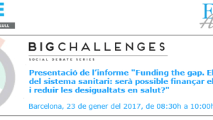 ESADE presenta informe de l’Institute for Healthcare Management d’ESADE