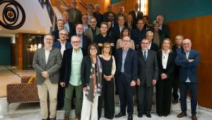 Alfredo García, director del CatSalut, participa a la Junta Directiva de La Unió