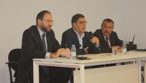 Visita de Joan Ramon Ruiz director general de Protecció Social a La Unió 