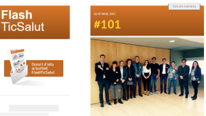 Nova edició de la newsletter FlashTicSalut