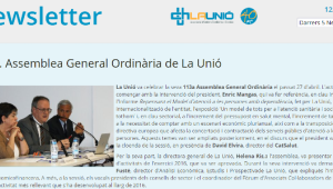 Newsletter 113a Assemblea General Ordinària de La Unió