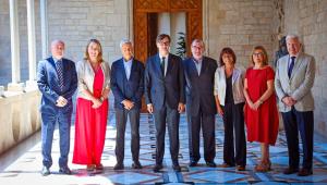 Trobada institucional de La Unió amb el president de la Generalitat de Catalunya
