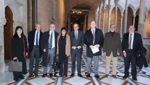 Compartim amb el president del Govern, Joaquim Torra el tret de sortida del 44è Congrés Mundial d'Hospitals Barcelona 2020