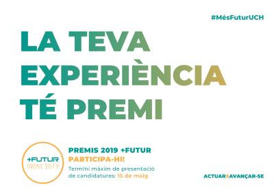 Convocatòria Premis +Futur 2019