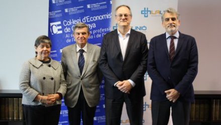 La Unió i el Col·legi d'Economistes de Catalunya signen un conveni de col·laboració