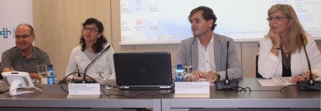 Antoni Trilla, Mireia Jané, Adriana castro, Lluís Guilera, jornada Ebola
