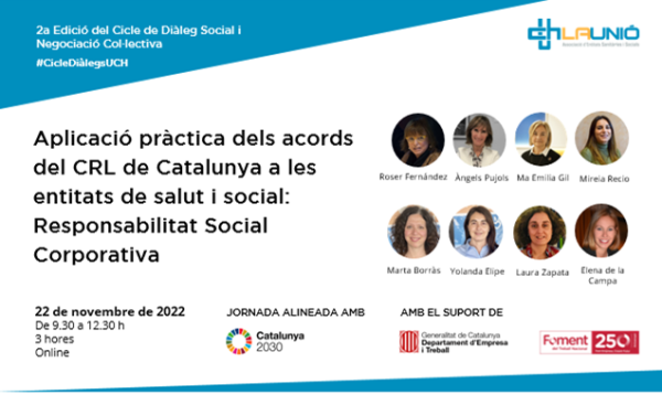 Banner Jornada RSC del Cicle Diàleg Social, 22 novembre