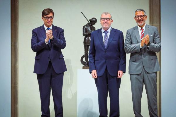 Foto president Adserà medalla macia Foto president Adserà medalla macia