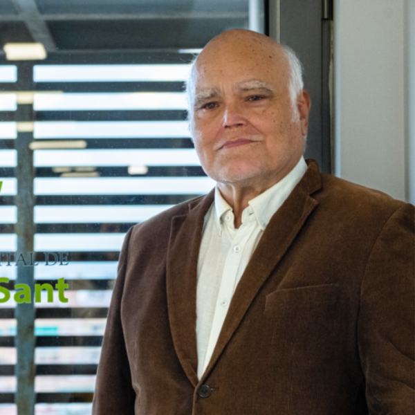 Joan Lluís Piqué, president del patronat de la Fundació Hospital de l\'Esperit Sant