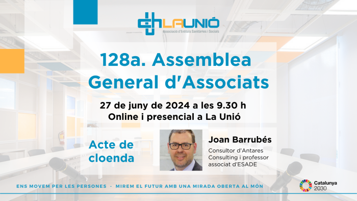 Banner 128a Assemblea General d\'Associats