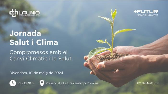 Banner jornada Salut i Clima, 10 de maig