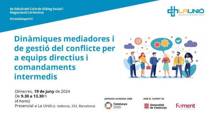 Banner jornada Dinàmiques mediadores, 19 de juny