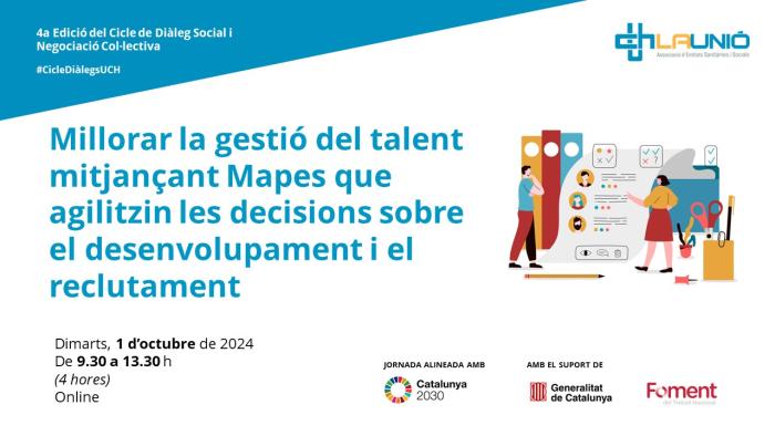 Baner Millorar la gestió del talent, 1 d\'octubre