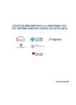 Pacte per a garantir la sostenibilitat del sistema sanitari i social català