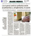 Diario Médico ecoeficiència centres sanitaris