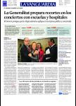 La Vanguardia retallada concerts Unió