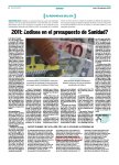 diario Médico odisea presupuesto de Sanidad