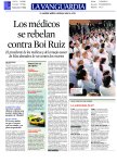 Los médicos se rebelan contra Boi Ruiz