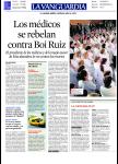 Los médicos se rebelan contra Boi Ruiz