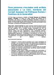 membres del consell assessor polítiques socials