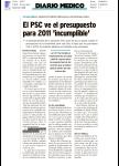 diario médico pressupost