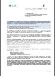 Nota Nota Informativa Resolució DOGC Acreditació Competències 04112011