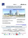 Poster International Focus Meeting on Innovation in Healthcare