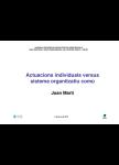 Jornada models organitzatius assistencials presentació Joan Martí