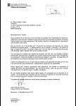 carta resposta departament presidència