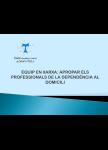 Projecte Equip en xarxa jornada Benchmarking