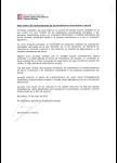 Nota informativa sobre els endossaments de les prestacions vinculades al servei