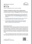 Nota de premsa Foment del Treball Nacional