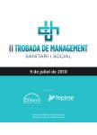 Llibre de la 2a Trobada de Management Sanitari i Social de la Unió