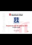 Enquesta de salut de Catalunya 2013 - Principals resultats